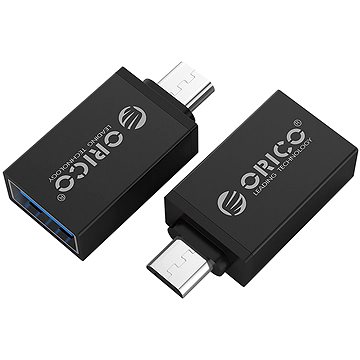 ORICO Micro USB to USB-A OTG Adapter Black (ORICO CBT-UM01-BK)