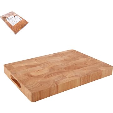 ORION Krájecí deska gumovníkové dřevo 35x25x3,3 cm (142594)