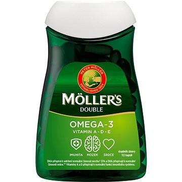 Möllers Omega 3 Double 112 kapslí (3347912)