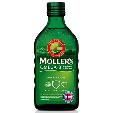 Möllers Omega 3 Natur olej 250ml (3347854)