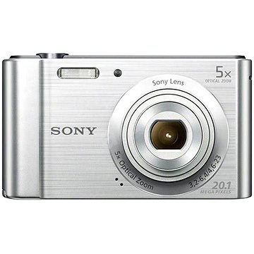Sony CyberShot DSC-W800 stříbrný (DSCW800S.CE3)