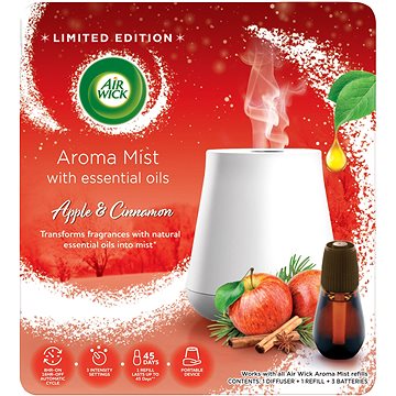 AIR WICK aroma difuzér + náplň skořice a jablko 20 ml (5999109542854)