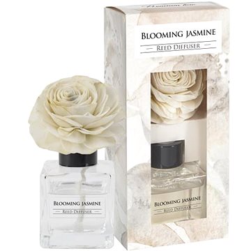 BISPOL aroma difuzér s květem Blooming Jasmine 80 ml (5906927044026)