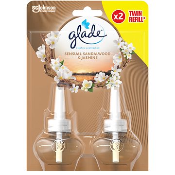 Glade Electric Sensual Sandalwood&Jasmine náplň 2 × 20 ml (5000204117196)