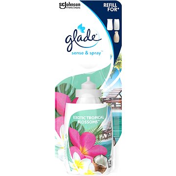 GLADE Sense&Spray Exotic Tropical Blossoms náplň 18 ml (5000204157642)