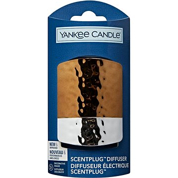 YANKEE CANDLE Hammered Copper & Silver difuzér do zásuvky (bez náplně) (5038581102054)