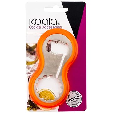 Koala Otvírák na lahve 2v1, oranžový (6706JJ01KOA)