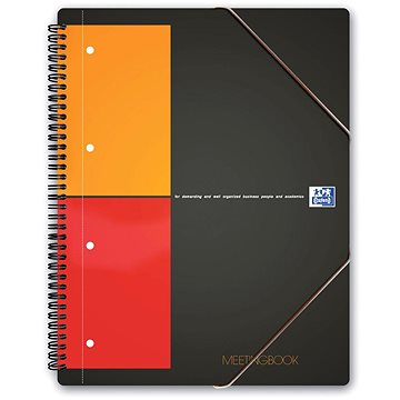 OXFORD International Meetingbook A4+, 80 listů, čtverečkovaný (100100362)