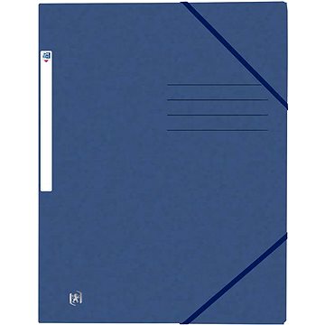 OXFORD desky A4 s gumičkou, tmavě modré (400116325)
