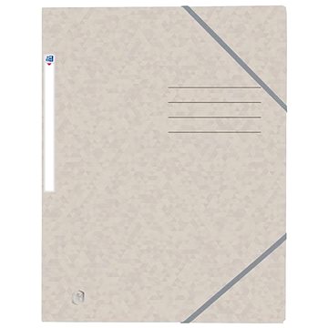 OXFORD desky A4 s gumičkou, pastelově šedé (400116328)