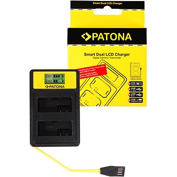 PATONA pro Dual Canon LP-E8 s LCD,USB (PT141574)