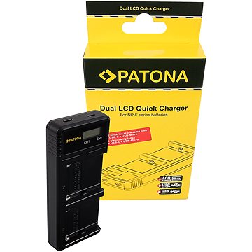 PATONA pro Foto Dual LCD Sony F550/F750/F970 - USB (PT1886)