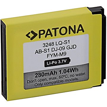 PATONA pro DZ09, QW09, W8, A1, V8, X6, 280mAh, LQ-S1 (PT3248)