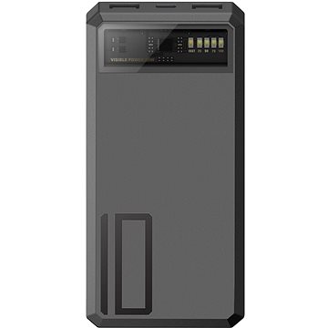 Eloop E53 10000mAh, PD20W power bank, black (E53 BLACK)