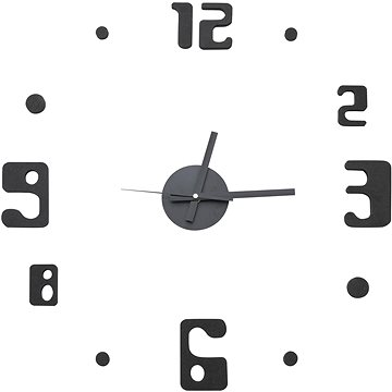 Nástěnné hodiny Eccentric Style, nalepovací (HM4-WSC-10E021)