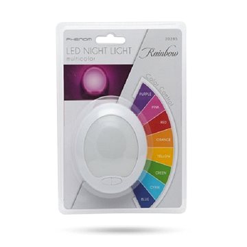 LED lampička 1,5W/230V Rainbow Premium Smooth s nastavitelnou barvou světla (34235)