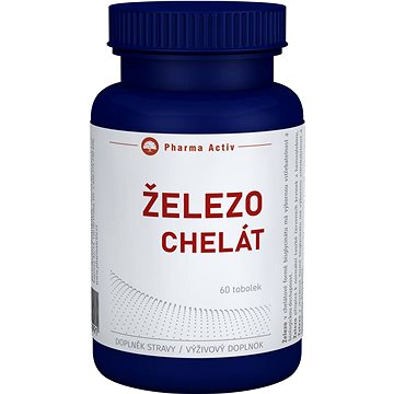 Pharma Activ Železo chelát 60 tobolek (8594195440991)