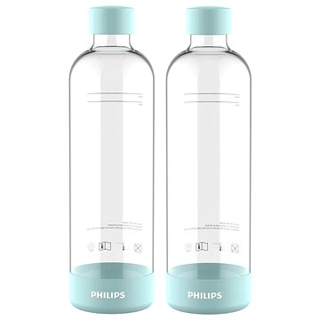 Philips karbonizační lahev ADD911MT, 1l, mátově zelená, 2 ks (ADD911MT/10)