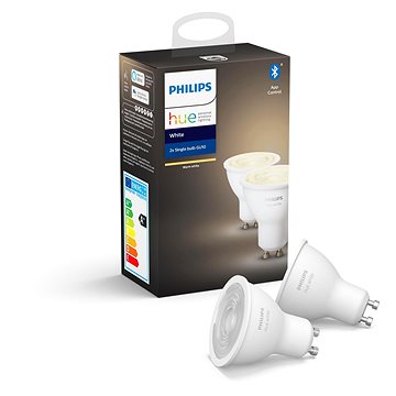 Philips Hue White 5,5W GU10 set 2ks (929001953502/929001953508)