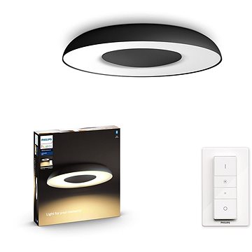 Philips Hue White Ambiance Still Hue ceiling lamp black 1x27W 24V (929003055501)