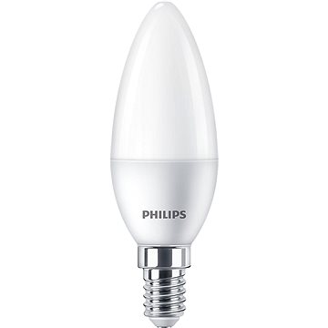 Philips LED Svíčka 2,8-25W, E14, 2700K, Mléčná (929002977018)