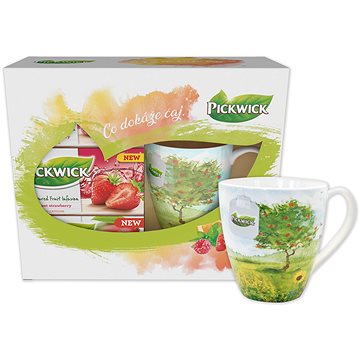 Pickwick dárkové balení ovocných čajů s hrnečkem LÉTO (8594196031044)