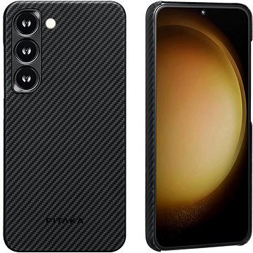 Pitaka MagEZ 3 Case Black/Grey Samsung Galaxy S23+ (KS2301S )