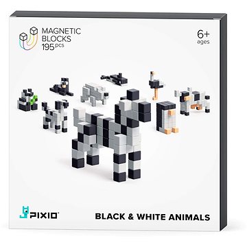 Pixio Black & White Animals Smart magnetická (30102)