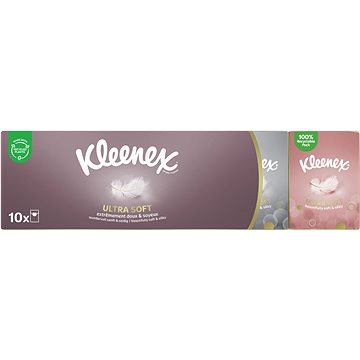 KLEENEX® Ultra Soft HANKS Mini (10ks) (5029054216729)