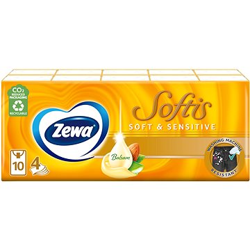 ZEWA Softis Soft & Sensitive (10x9ks) (7322540926262)