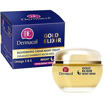 DERMACOL Gold Elixir Caviar Night Cream 50 ml (8595003929127)