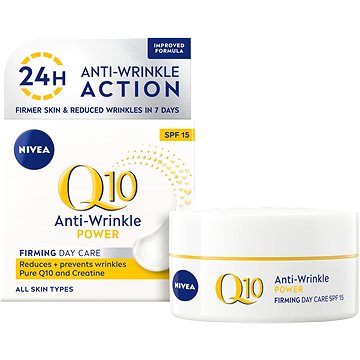 NIVEA Q10 Power Anti-Wrinkle + Firming SPF15 Day Cream 50 ml (9005800227221)