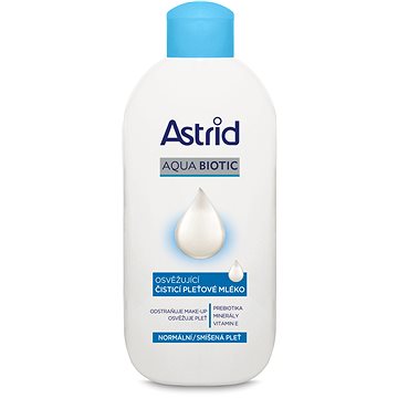 ASTRID Aqua Biotic Čisticí pleťové mléko pro normální a smíšenou pleť 200 ml (8592297000167)