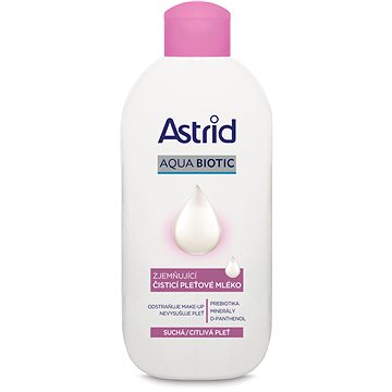 ASTRID Aqua Biotic Čisticí pleťové mléko pro suchou a citlivou pleť 200 ml (8592297000150)