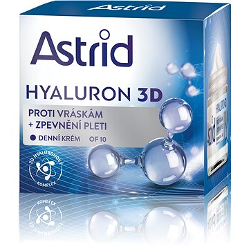 ASTRID Hyaluron 3D Zpevňující denní krém proti vráskám OF10 50 ml (8592297005216)