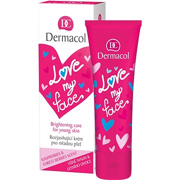 DERMACOL Love My Face Brigthening Care Rasberries & Forst Berries Scent 50 ml (8590031109190)