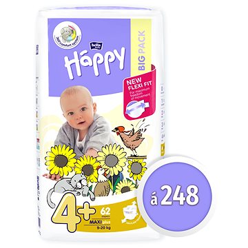 BELLA Baby Happy Maxi Plus vel. 4+ (248 ks)
