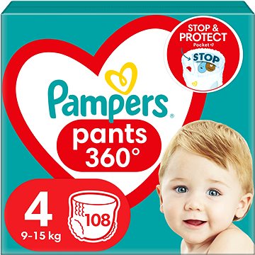 PAMPERS Pants Maxi vel. 4 (108 ks) - Mega Box (8006540069448)
