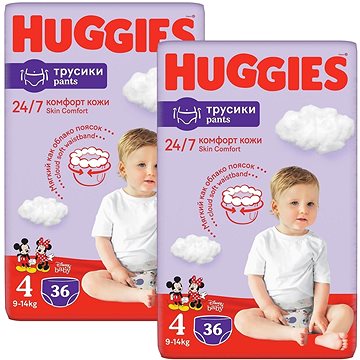 HUGGIES Pants vel. 4 (72 ks) (PLN160s2)