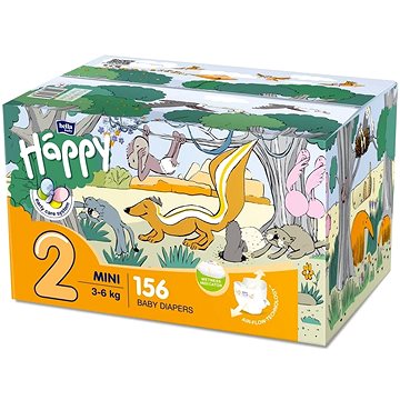 BELLA Baby Happy Mini Box vel. 2 (156 ks) (5900516141226)