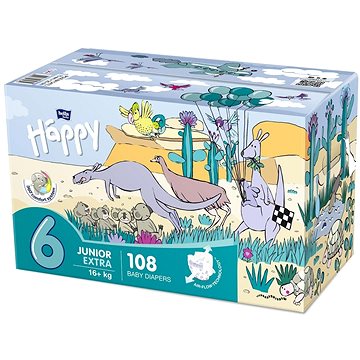 BELLA Baby Happy Junior Extra Box vel. 6 (108 ks) (5900516141271)