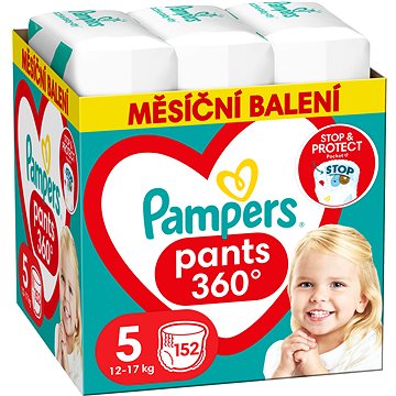 PAMPERS Pants vel. 5 (152 ks) – měsíční zásoba (8006540068601)