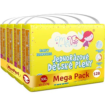 MonPeri Klasik Mega Pack vel. XXL (128 ks) (8594169733265)