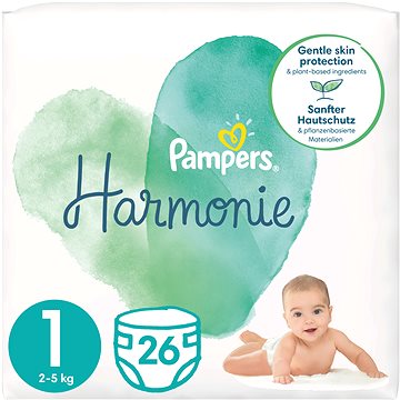 PAMPERS Harmonie vel. 1 (26 ks) (8006540156155)