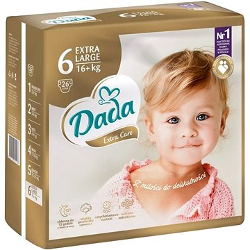 DADA Extra Care XL vel. 6, 26 ks (8594159081178)