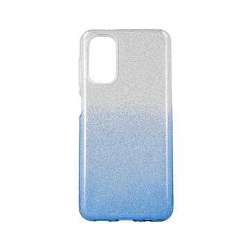 TopQ Kryt Samsung A13 5G glitter stříbrno-modrý 68706 (Sun-68706)