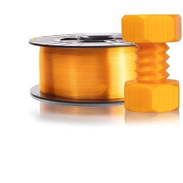 Filament PM 1.75mm PETG 1kg transparentní žlutá (F175PETG_TYE)