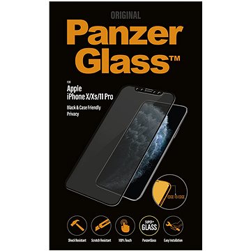 PanzerGlass Edge-to-Edge Privacy pro Apple iPhone X/XS/11 Pro černé (P2664)