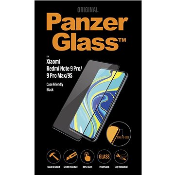 PanzerGlass Edge-to-Edge pro Xiaomi Redmi Note 9 Pro/9 Pro Max/9S černé (8028)