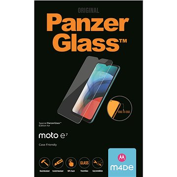 PanzerGlass Edge-to-Edge pro Motorola Moto E7 černé (6537)